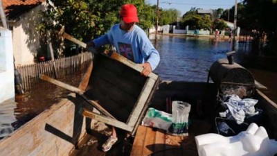 Una inusual crecida de los ríos Iguazú y Paraná alerta a Santa Fe