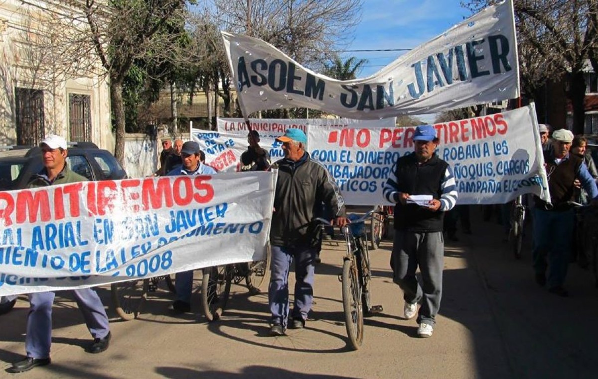 Municipales de San Javier en conflicto