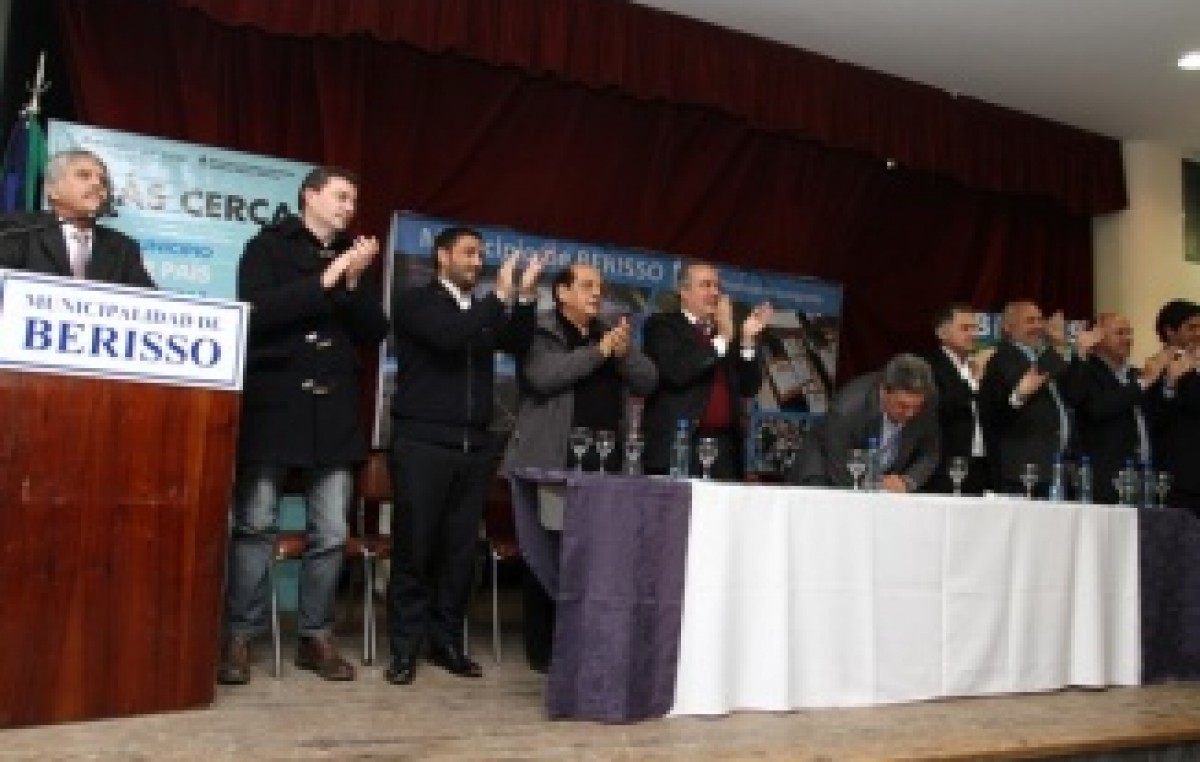 Berazategui acompaña a Berisso en nuevas obras de infraestructura