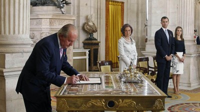 Fin del reinado de Juan Carlos y proclamación de Felipe