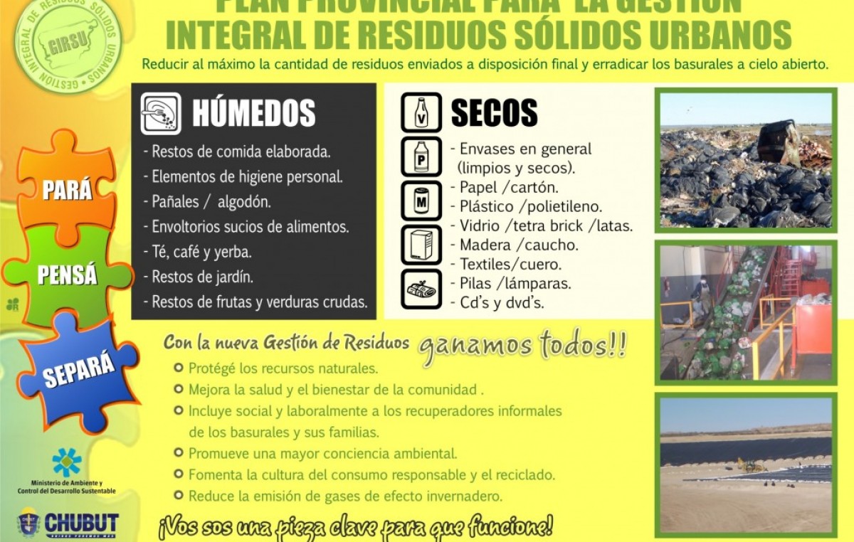 Chubut: Municipios del GIRSU definen reparto de aportes nacionales y del Banco Mundial