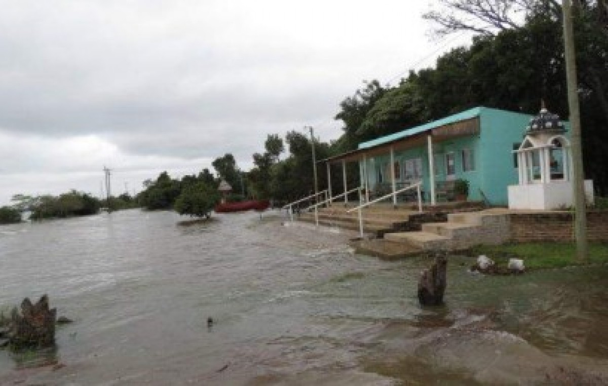 Corrientes:  se espera una creciente que impactará en isla Apipé