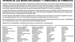 Intendentes Pampeanos salen a cruzar la protesta estatal