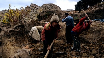 Bolivia reconocería el trabajo infantil desde los 12 años