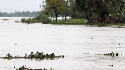 La onda de crecida del río llega a la costa entrerriana
