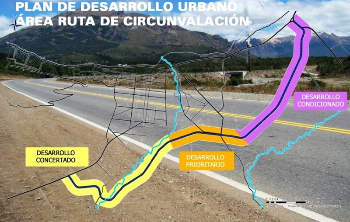 Ejecutivo de Bariloche presentó el plan de desarrollo de Circunvalación