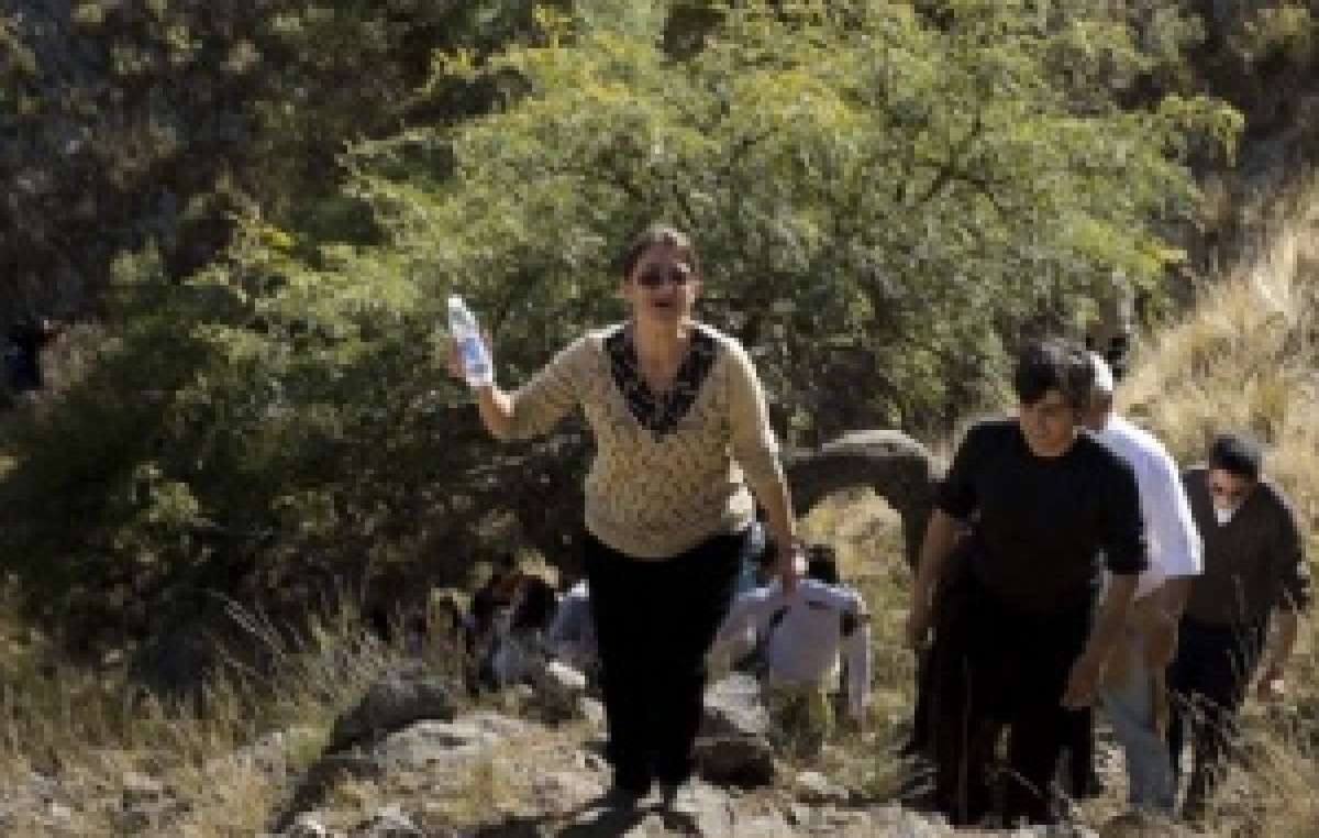 Celebración en el Pucará por la declaración como Patrimonio de la Humanidad
