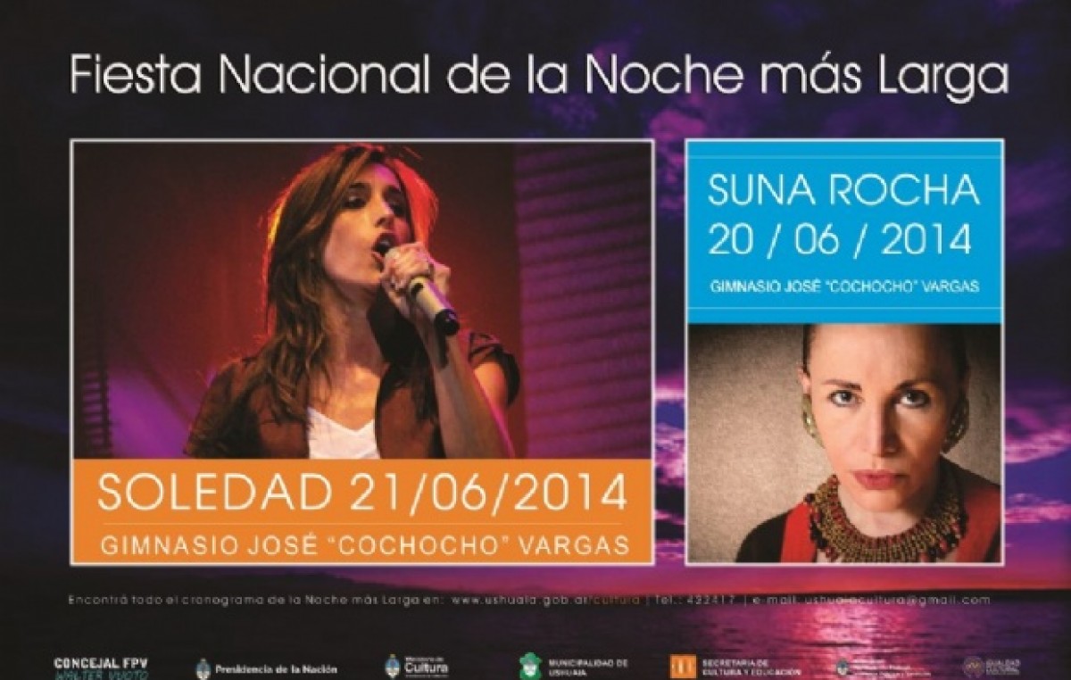 Fiesta Nacional de la Noche más Larga, Ushuaia 20 y 21 de junio