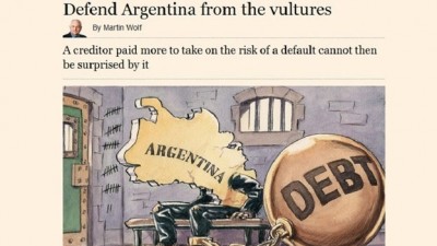 El Financial Times calificó de «extorsión» el fallo del juez Griesa a favor de los fondos buitres