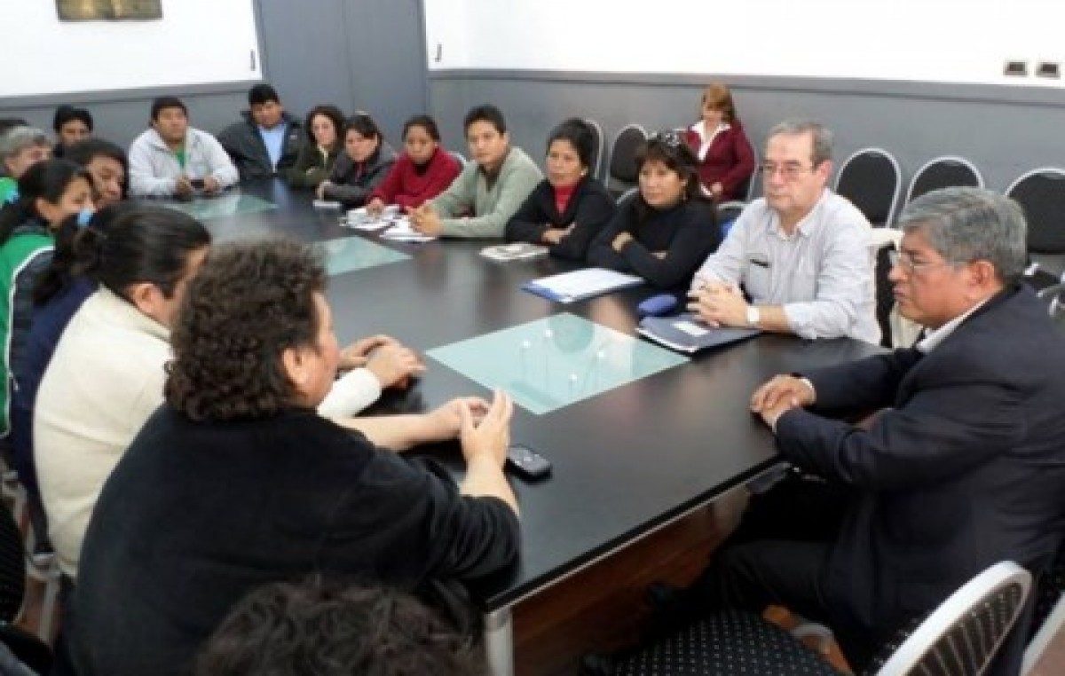 Intersindical planteó al municipio Jujeño los reclamos de los trabajadores de ese sector