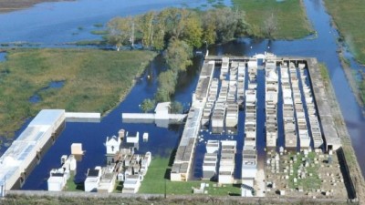 Un pueblo lleva dos meses sitiado por el agua en Córdoba