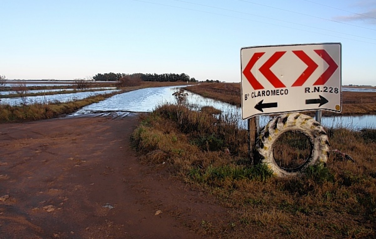 Tres Arroyos: continúan los problemas de anegamiento