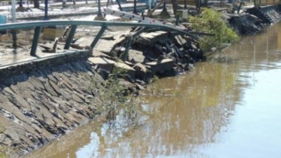 El río retrocede y deja un tendal de problemas en las costas correntinas