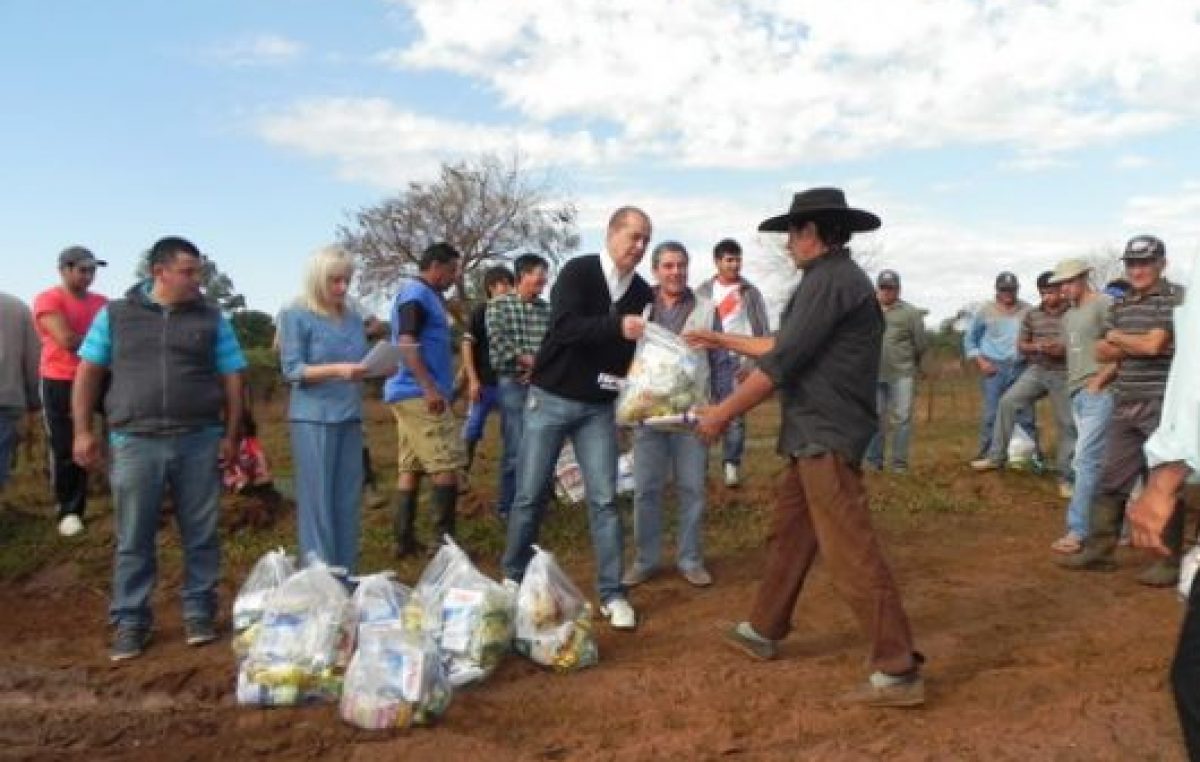 El desborde del Uruguay dejó 40 familias sin casa en Santo Tomé, Corrientes