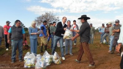El desborde del Uruguay dejó 40 familias sin casa en Santo Tomé, Corrientes
