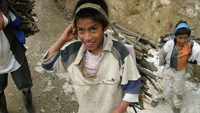 Más de 850.000 niños se ven obligados a trabajar en Bolivia