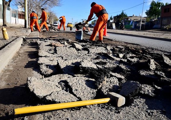 Municipios Cordobeses invierten fondos de la tasa vial para arreglo de calles