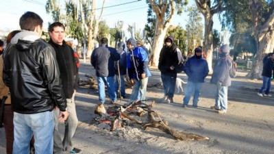 Empleados municipales se manifestaron en Madryn