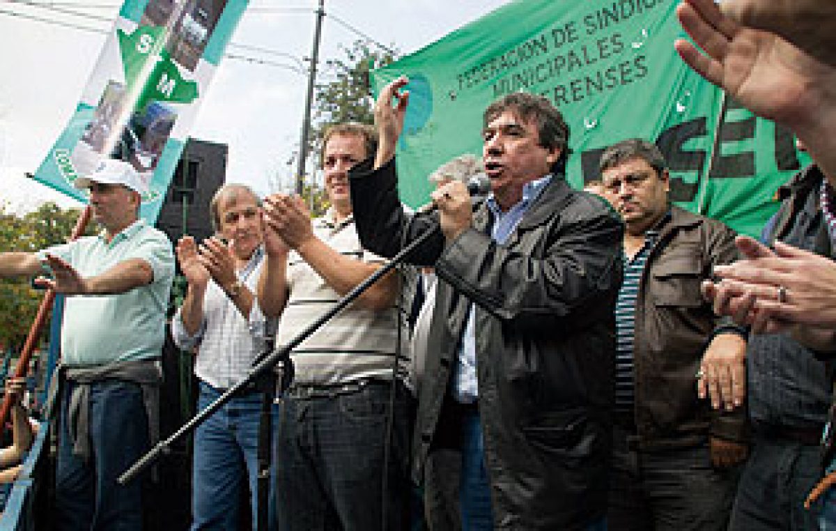 Municipales Bonaerenses confirmaron movilización a La Plata