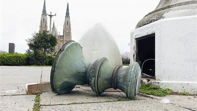 En La Plata buscan imponer multas por ensuciar o dañar la vía pública