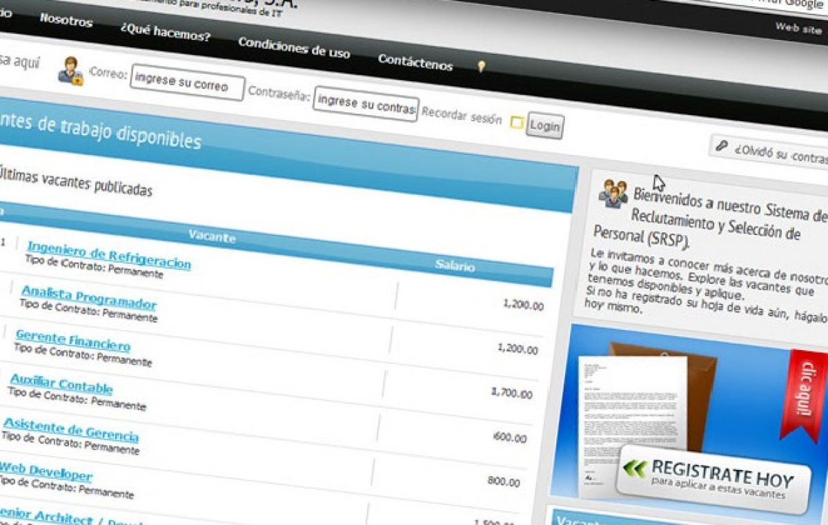 Catamarca: Proponen creación de una página web municipal sobre empleo