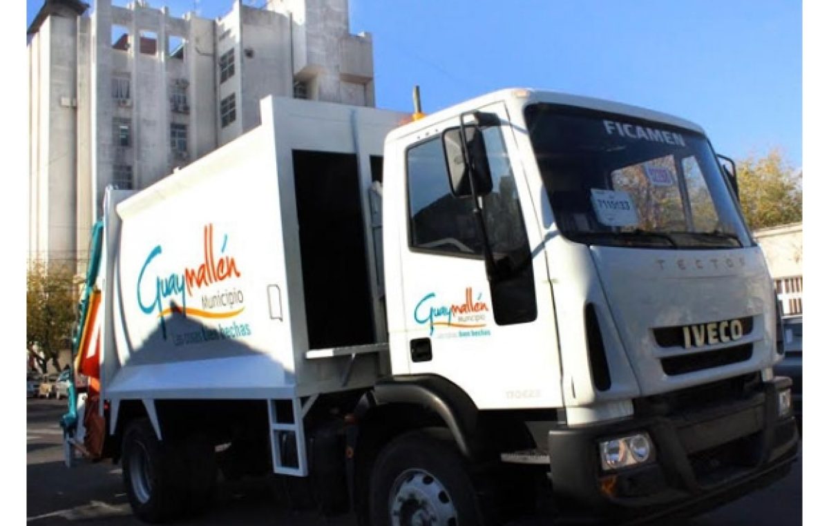 Guaymallén invirtió 10 millones de pesos en un nuevo sistema de recolección de residuos