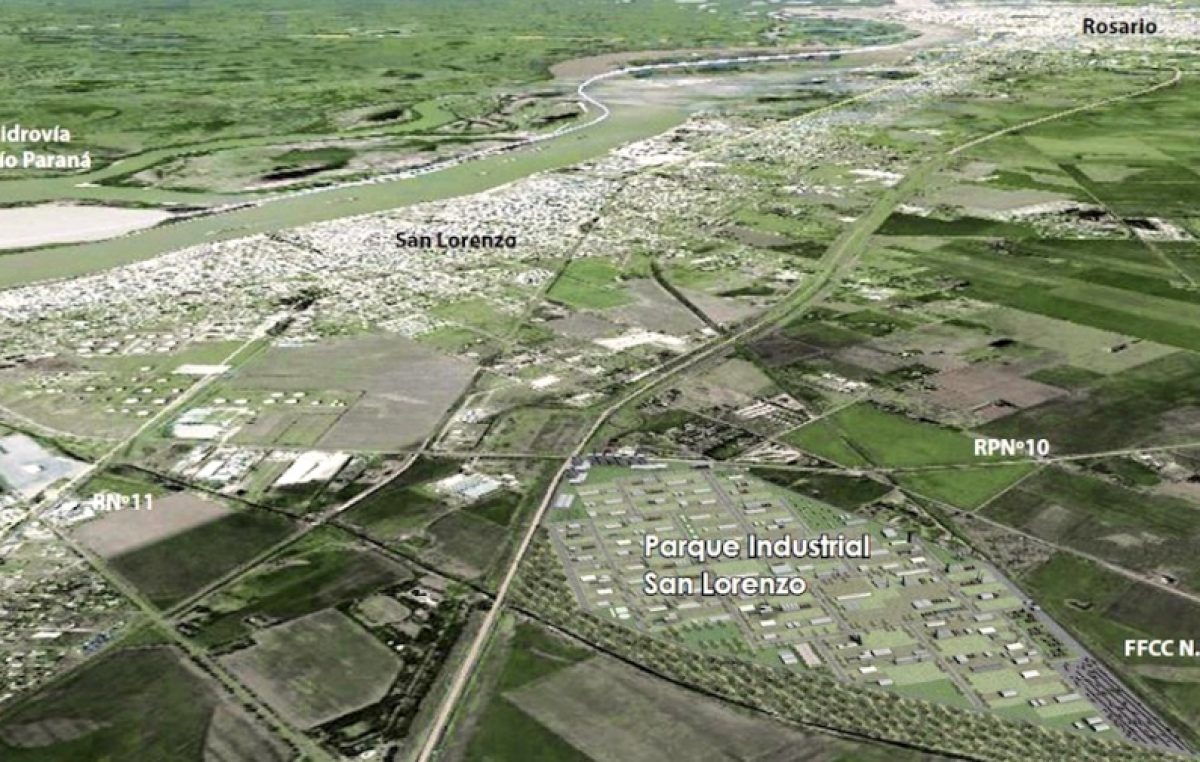 Presentaron el Parque Industrial San Lorenzo