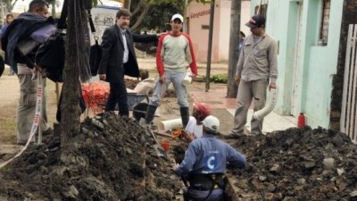 La red cloacal de Villa Itatí está en su etapa final