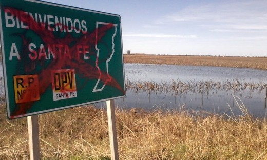 En San Justo la indundación generó pérdidas millonarias y los productores exigen obras prometidas.