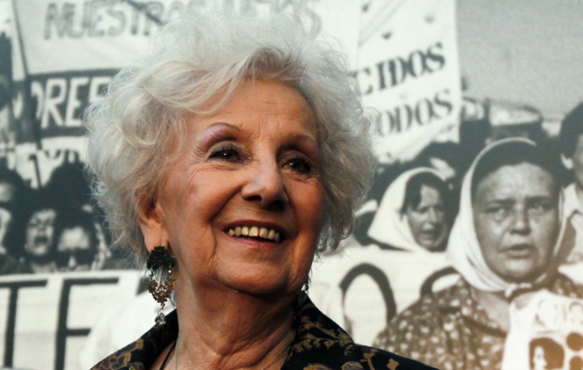 La ONU felicita a Estela de Carlotto por haber encontrado a su nieto