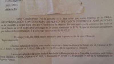 Tasa por Mejoras: obligarían al Municipio de Corrientes a devolver lo cobrado