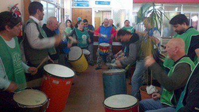 Afiliados de ATE tomaron la Municipalidad de Miramar tras el despido de empleada