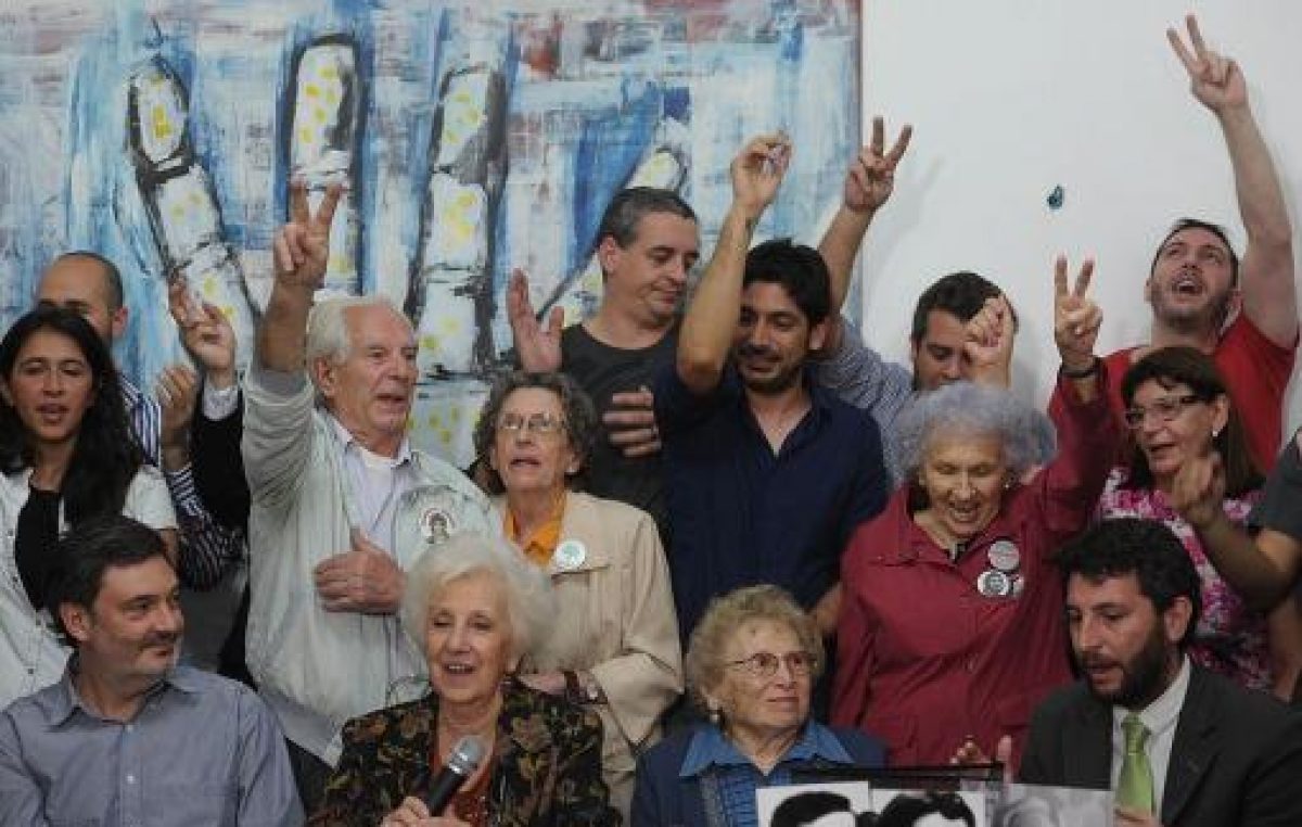 Estela de Carlotto: “Ana Libertad hoy recupera su identidad”