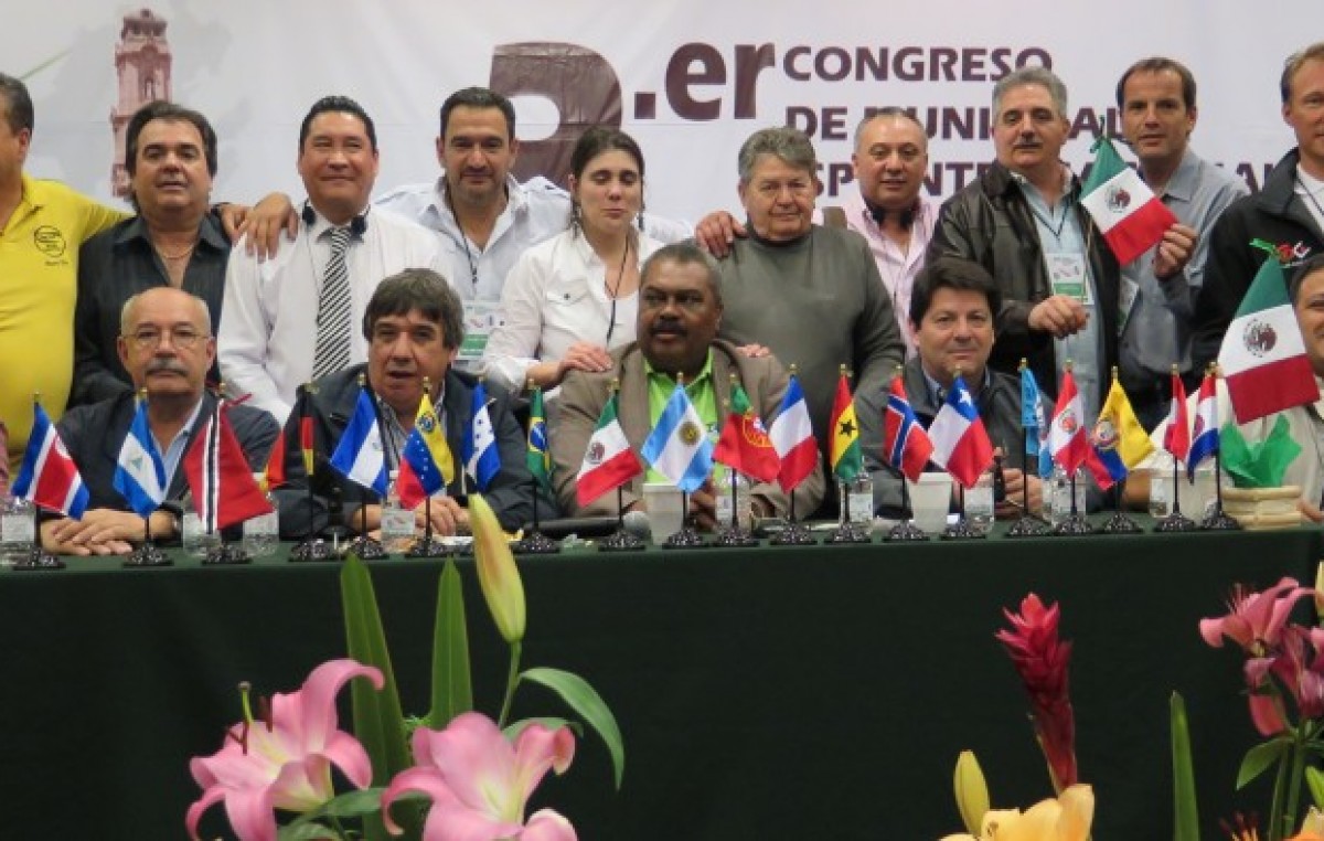 Trabajadores Municipales tienen su Confederación Latinoamericana