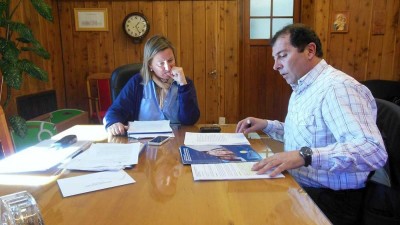Planifican acciones sociales entre la comuna de Bariloche y el Ministerio de Desarrollo Social de la Nación