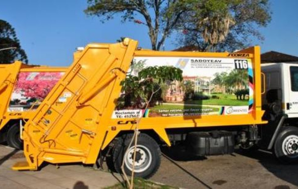 La Comuna de Corrientes confirmó que el sistema de recolección seguirá siendo mixto