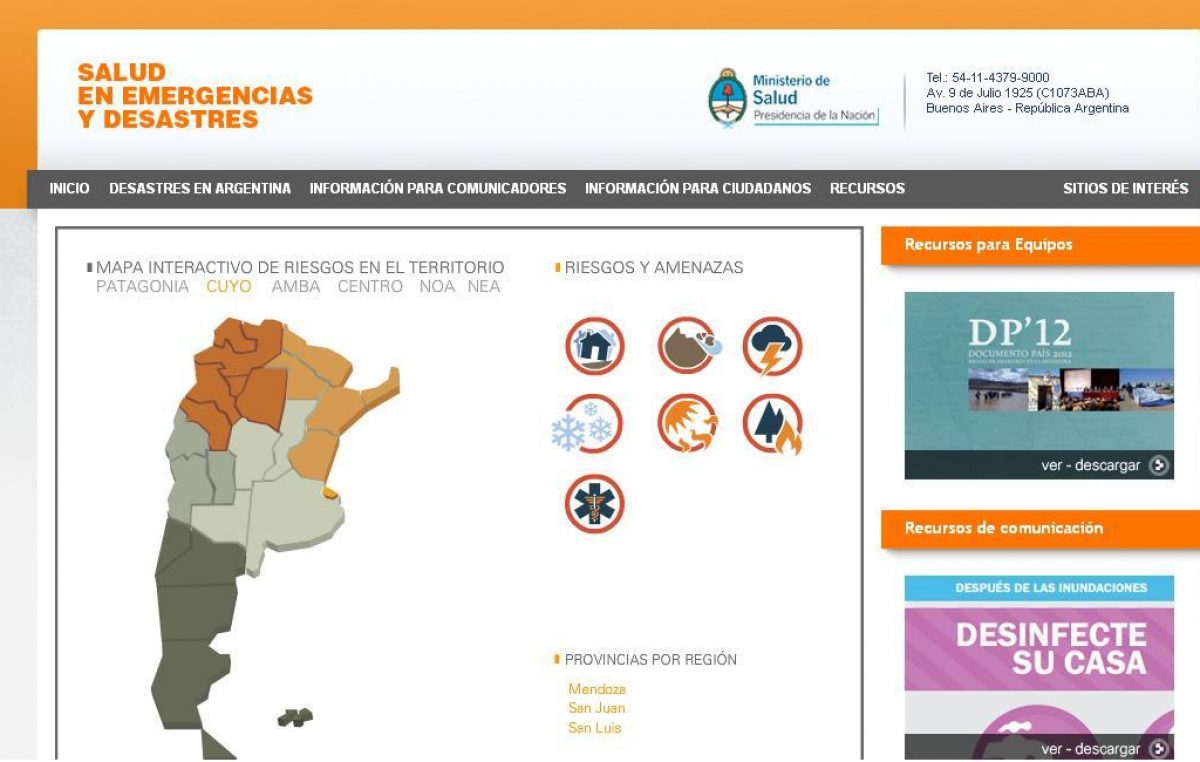 Lanzan una web para saber cómo actuar en situaciones de emergencia