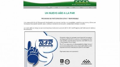 Maipú recibirá propuestas vecinales para obras