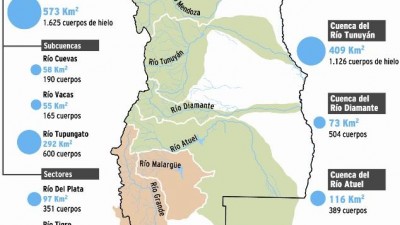 Avanza el censo de glaciares y ya se han detectado 1.171 km2