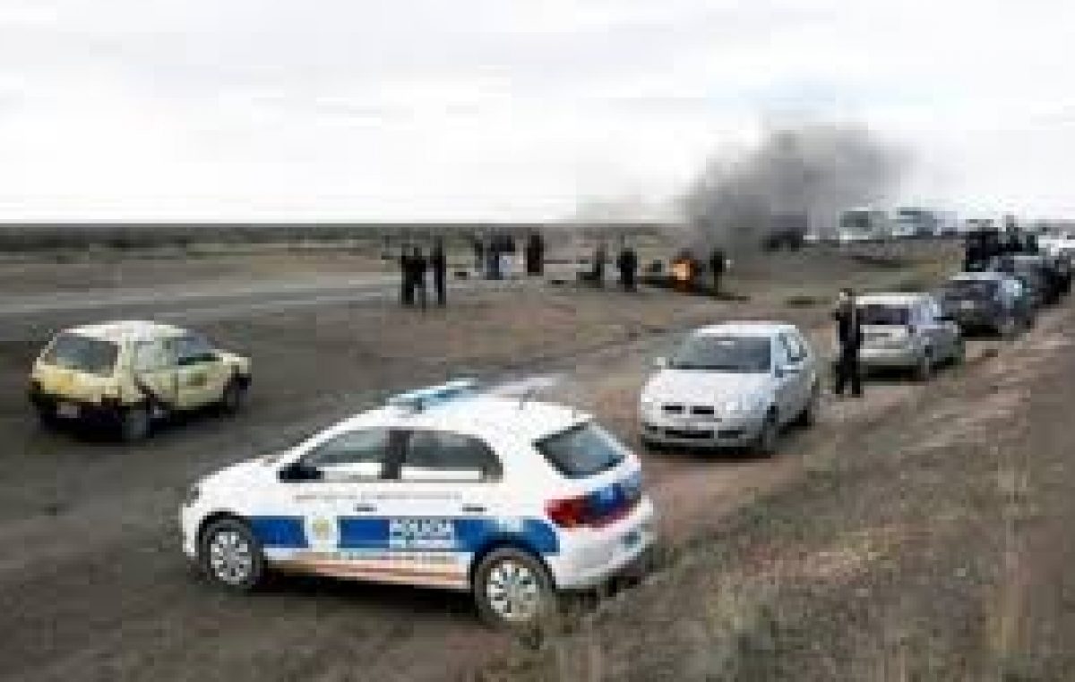 Puerto Madryn :Trabajadores municipales cortaron la ruta Nº 3