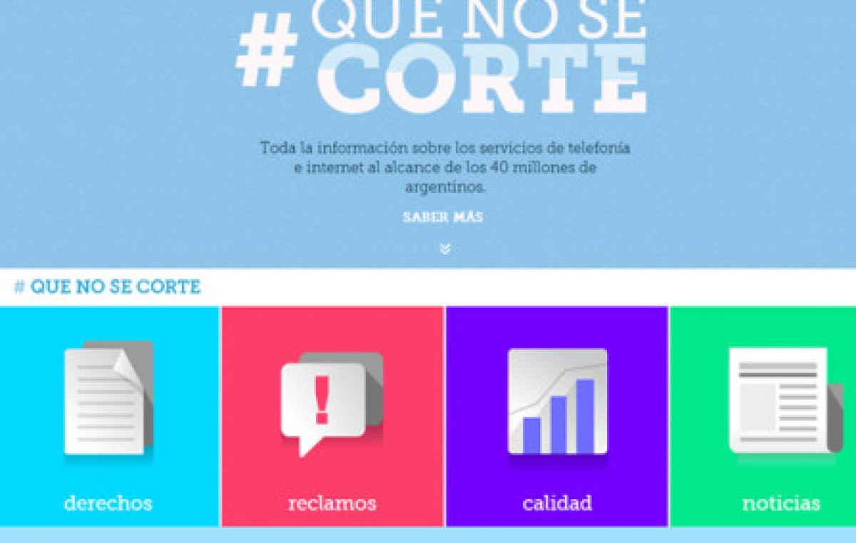 Cómo es la web para denunciar problemas con los celulares