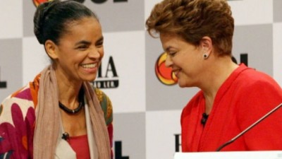 Marina Silva amenaza eventual segunda vuelta de Rousseff