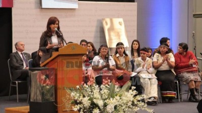La Presidenta propone mudar la capital del país «más al centro del país»