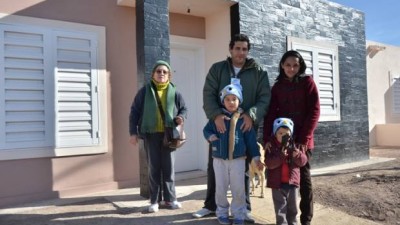 San Luis: Vecinos de cuatro localidades reciben hoy sus viviendas