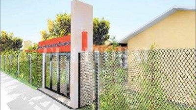 Amplían la construcción de la escuela de oficios de Alto Verde