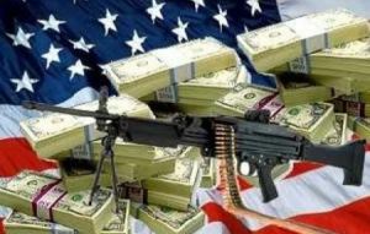 El gasto militar de los Estados Unidos quintuplica los presupuesto de salud y educación combinados