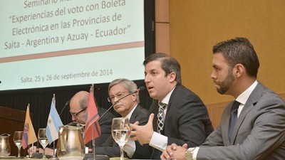 Salta reafirma su liderazgo en la implementación del voto electrónico