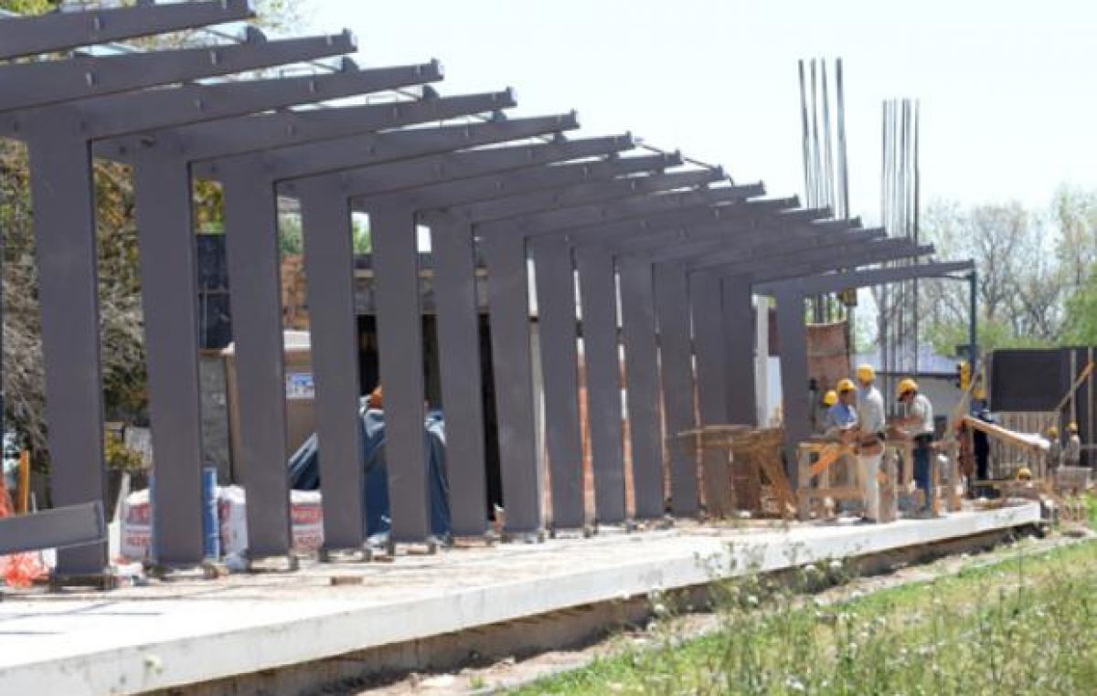 Nueva estación en Rosario: confían en que la fase inicial de la obra concluirá en diciembre