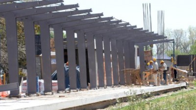 Nueva estación en Rosario: confían en que la fase inicial de la obra concluirá en diciembre