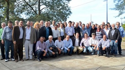 Reunión de dirigentes del PJ en Granadero Baigorria